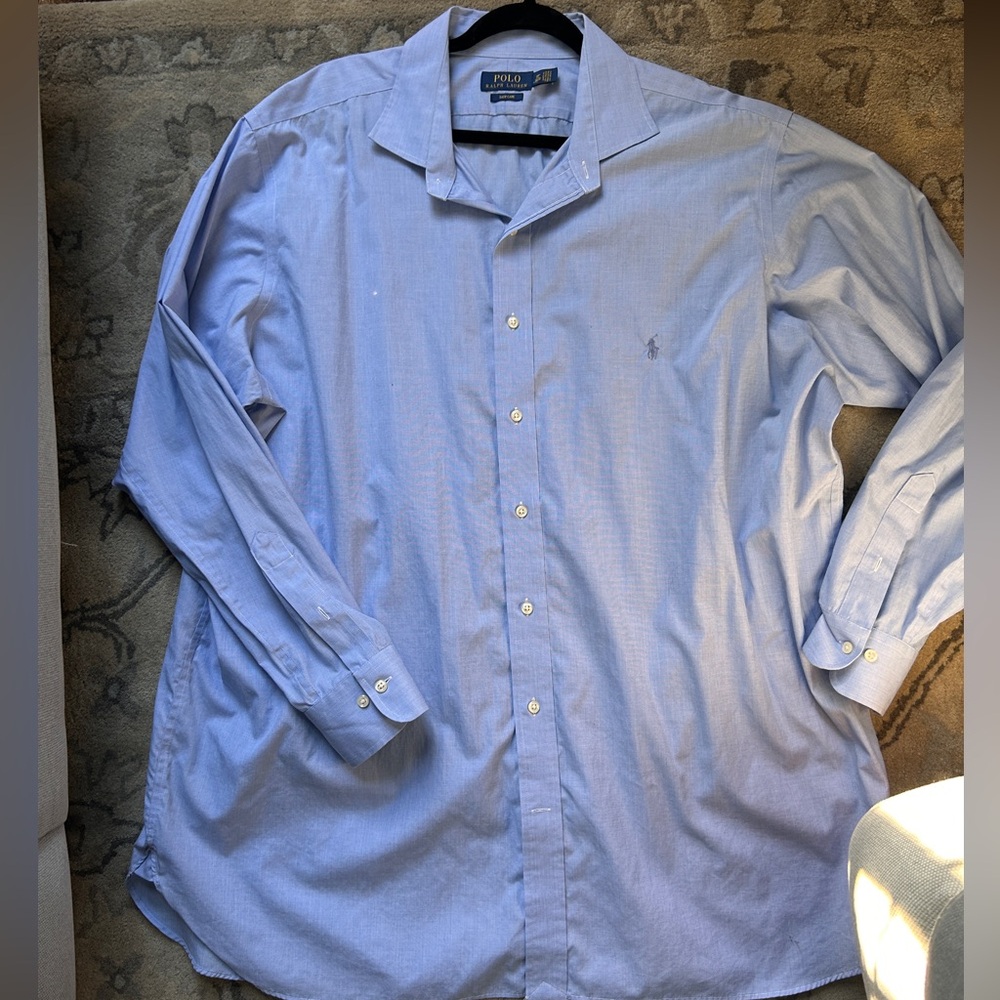 POLO Ralph Lauren Mens Dress Shirt. Size 18  36/37